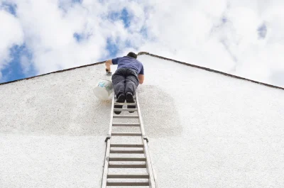 Peinture extérieure à Loddes — façades et ravalement